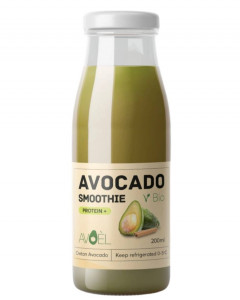 Smoothie cu avocado, ECO, 200ml (fara gluten, fara zahar adaugat)