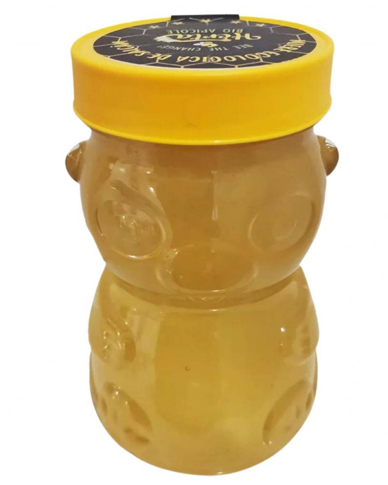Ursulet cu miere de salcam, ECO, 550g