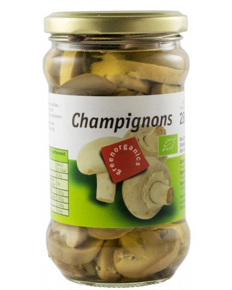 Ciuperci taiate, Champinons, ECO, 170g
