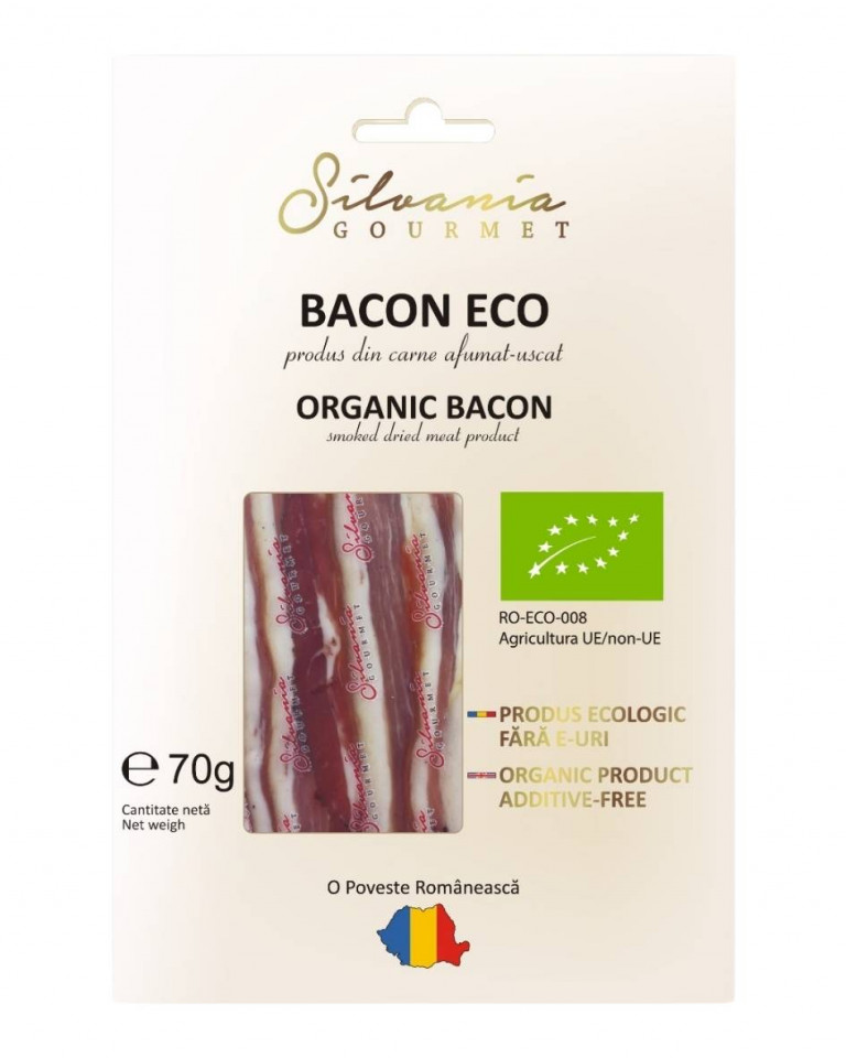 Bacon feliat, ECO, 70g