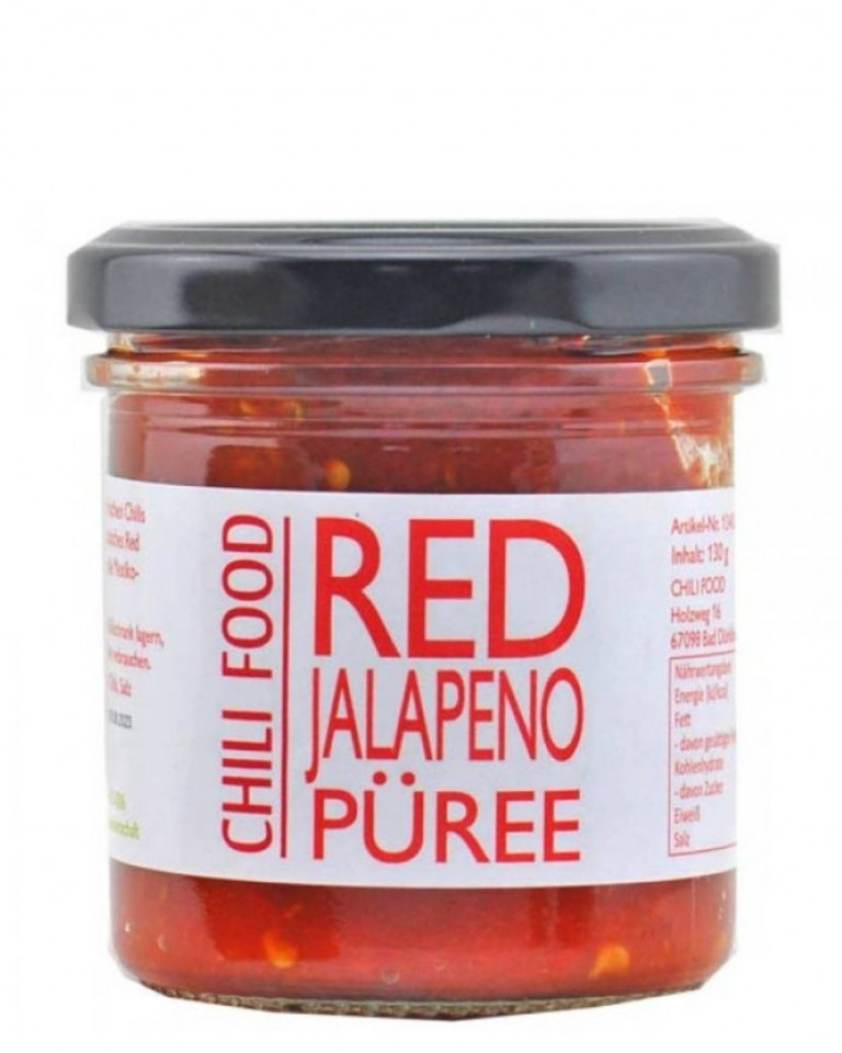 Jalapeno Red Chili Puree, ECO, 200ml