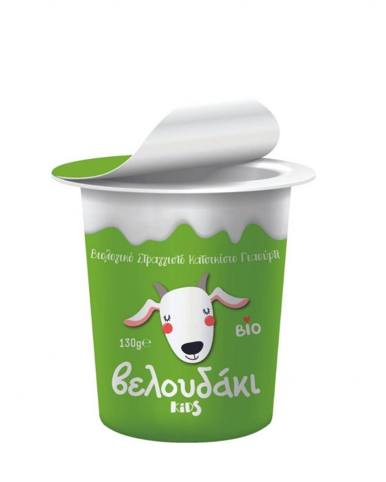 Iaurt grecesc pt copii din lapte de capra, eco, 130g (SVM)