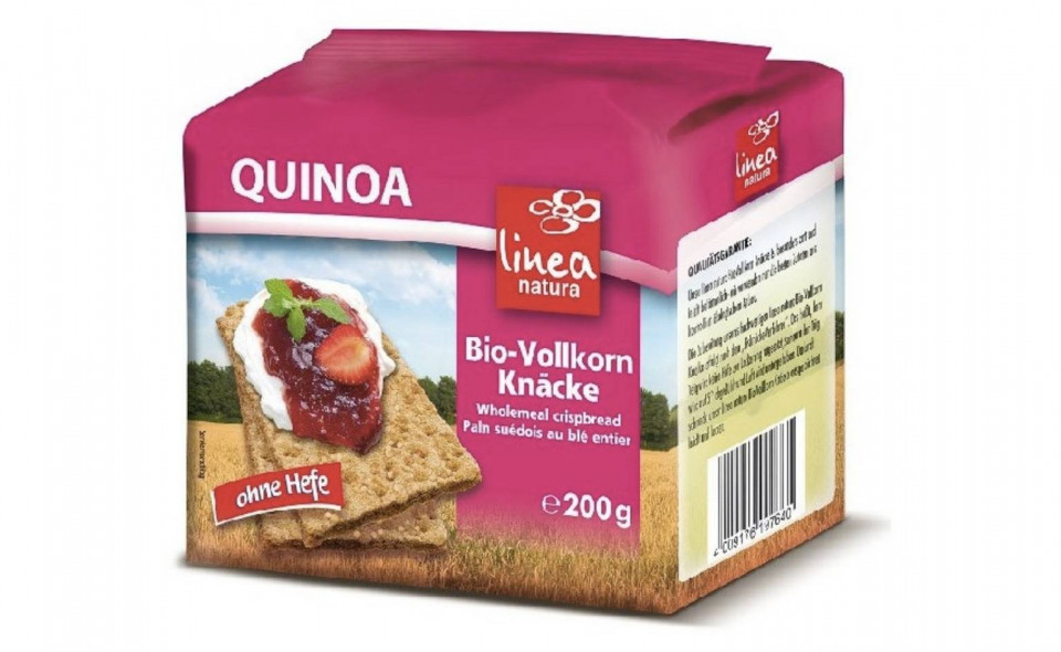 Paine crocanta cu faina integrala de quinoa, ECO, 200g